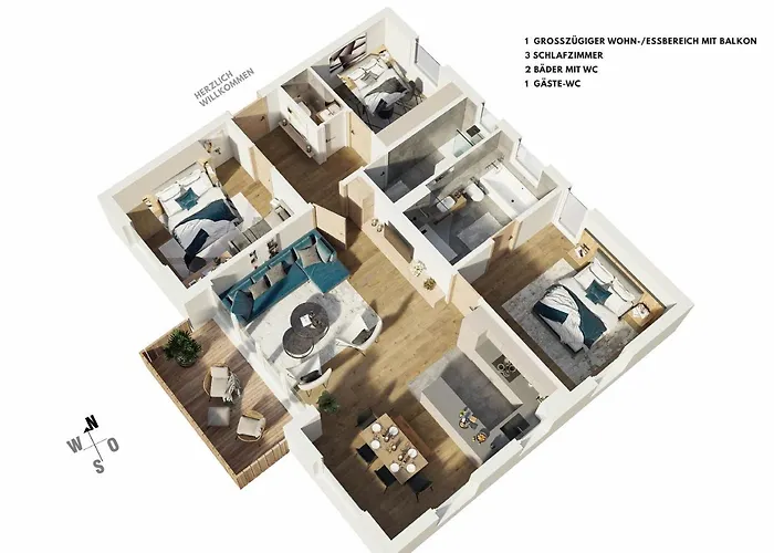 Apartment Bergcrystal